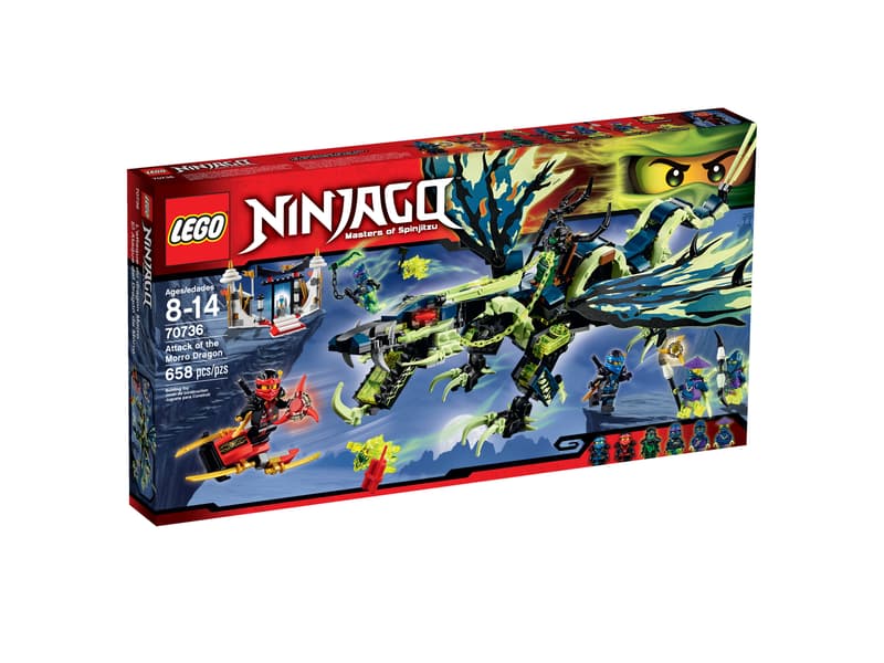 LEGO Ninjago 70736 Attack of the Morro Dragon – 658 Pieces