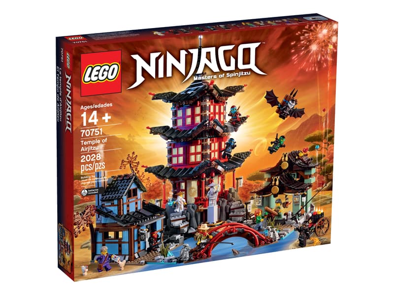 LEGO Ninjago 70751 Temple of Airjitzu – 2028 Pieces