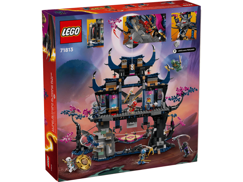 LEGO Ninjago 71813 Wolf Mask Shadow Dojo – 1190 Pieces