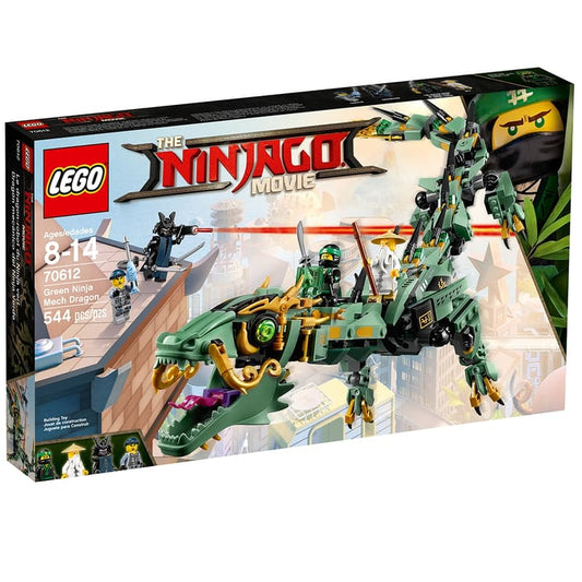 LEGO Ninjago Movie 70612 Green Ninja Mech Dragon – 544 Pieces