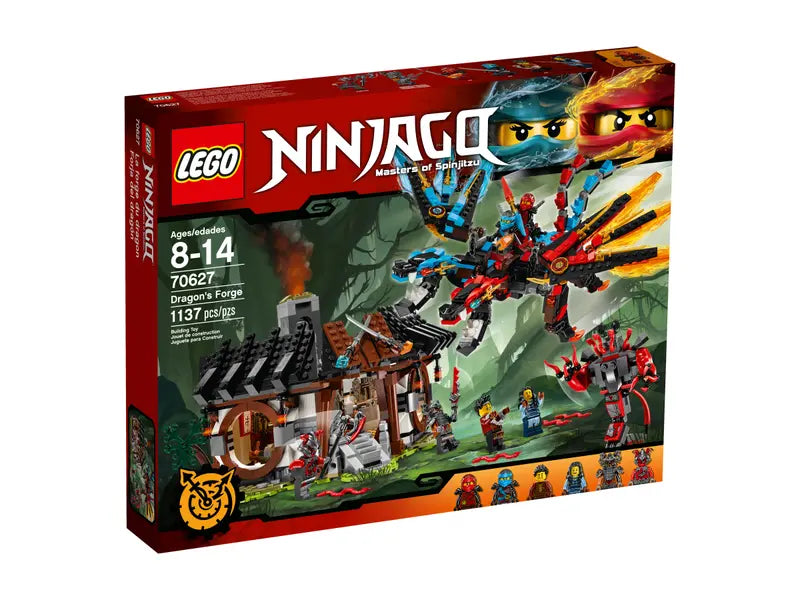 LEGO Ninjago 70627 Dragon's Forge – 1137 Pieces
