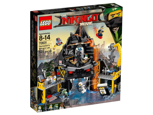 LEGO Ninjago Movie 70631 Garmadon's Volcano Lair – 521 Pieces