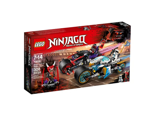LEGO Ninjago 70639 Street Race of Snake Jaguar – 308 Pieces