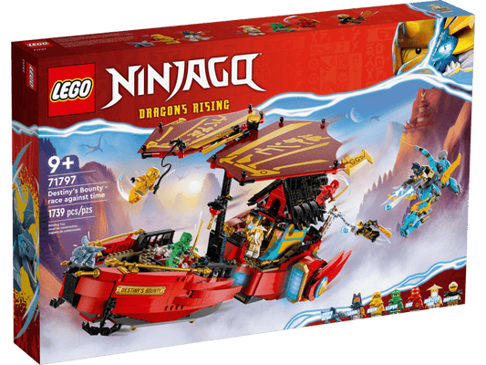 LEGO Ninjago 71797 Destiny's Bounty – Race Against Time – 1739 Pieces