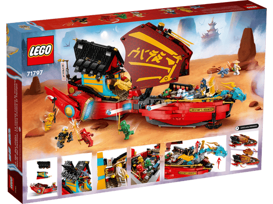 LEGO Ninjago 71797 Destiny's Bounty – Race Against Time – 1739 Pieces