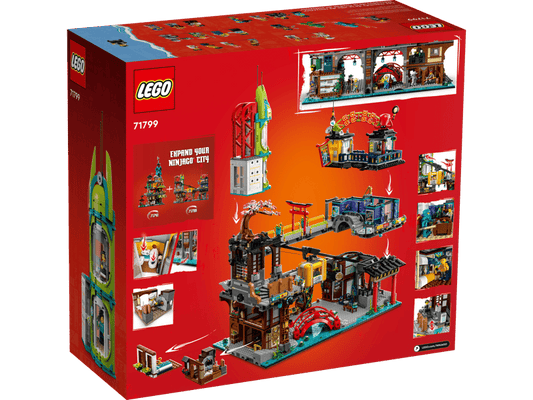 LEGO Ninjago 71799 Ninjago City Markets – 6163 Pieces