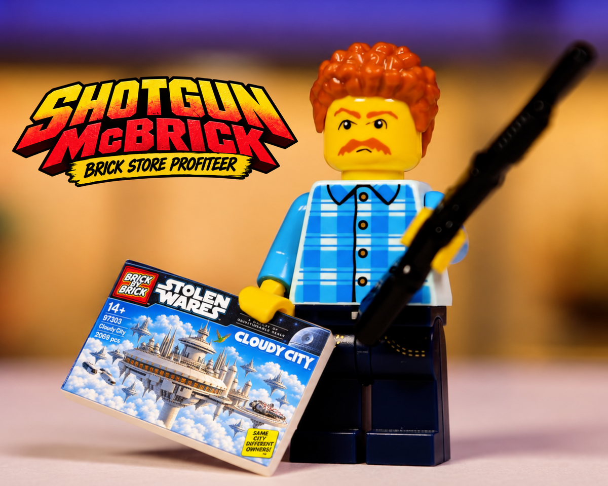 🔥 Shotgun McBrick — Limited Edition Collectible Minifigure